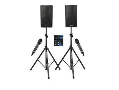 Basis presentatieset met luidsprekers en microfoon TPG-AV Verhuur