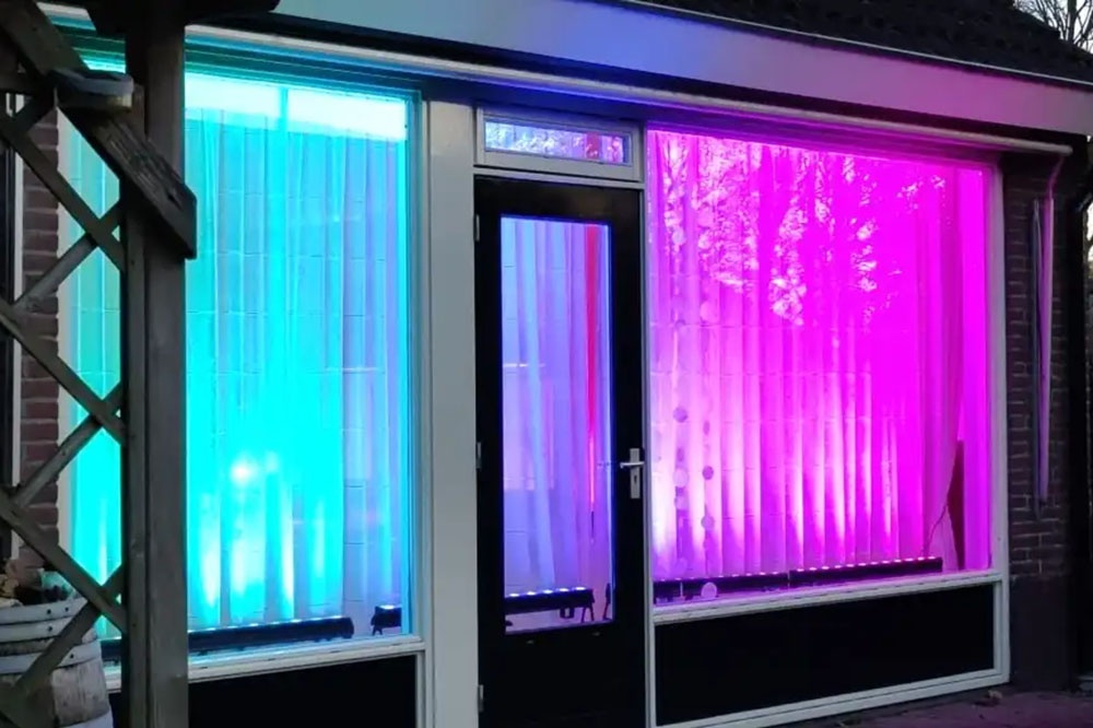 Verlichting bij houseparty door TPG-AV