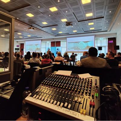 Geluidverzorging congres TPG-AV